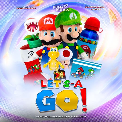 Super Mario stigao u Puna Kolica!